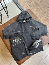 Trailberg Windrunner Woven Black Reflective Mens Set