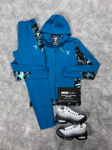 Griid Woven Teal Camo Tracksuit