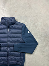 Yelir World Navy Neck Panel Jacket