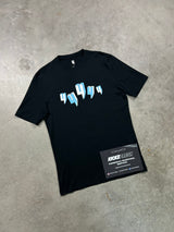 YELIR World Five Y Black Ice Blue Tee Shirt
