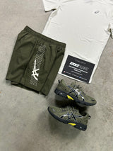 ASICS Icon Cream Khaki Green Mens Set
