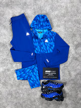Montirex Charge Windrunner Grid Royal Blue Tracksuit
