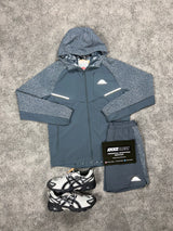 Trailberg Windrunner Storm Grey Reflective Mens Set