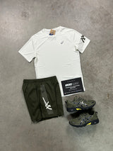 ASICS Icon Cream Khaki Green Mens Set