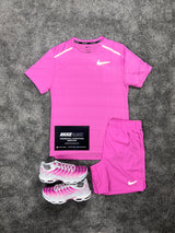 Nike Miler Hyper Pink Mens set