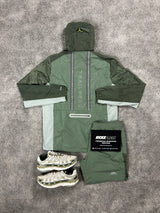 Trailberg Twin Windrunner Khaki Cargo Green Mens Set