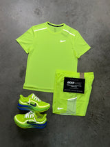Nike Miler New season Neon volt Mens Set