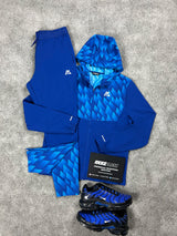 Montirex Charge Windrunner Grid Royal Blue Tracksuit