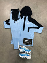 Nike Performance Half Zip Baby Blue Tracksuit