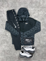 Nike Windrunner Division Black Reflective Tracksuit