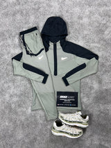 Nike Performance Half Zip Light Khaki Green Tracksuit