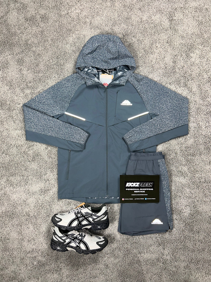Trailberg Windrunner Storm Grey Reflective Mens Set