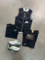 Nike 3 Piece Exclusive Meekz Black Gilet Mens Set