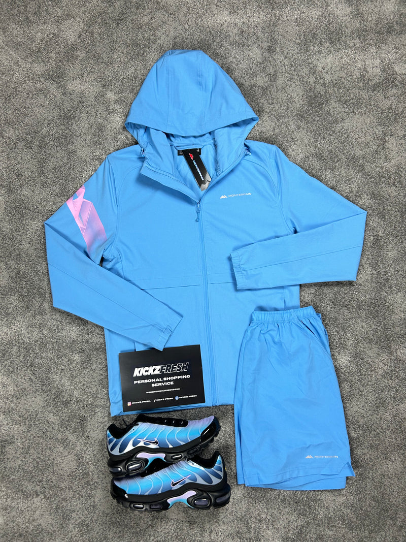 Monterrain Woven Sky Blue Men’s Set