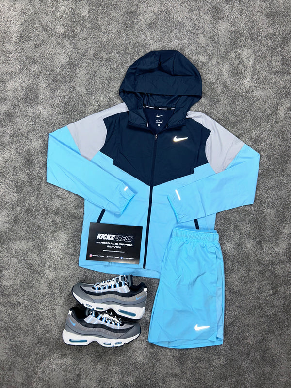 Nike Aquarius Navy Blue Windrunner Mens Set