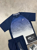 Asics Fade Navy Icon Mens Set