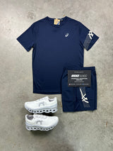 Asics Icon Navy Mens Set