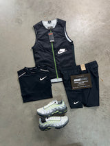 Nike 3 Piece Exclusive Meekz Black Gilet Mens Set