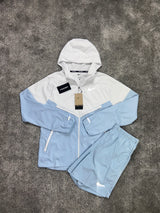 Nike Repel Windrunner Ice Blue Mens Set