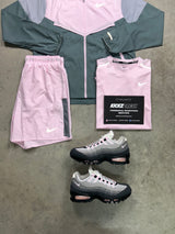 Nike 3 Piece Windrunner Pink Foam Mens Set