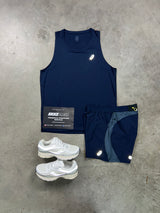Asics Vest Navy Core Mens Set