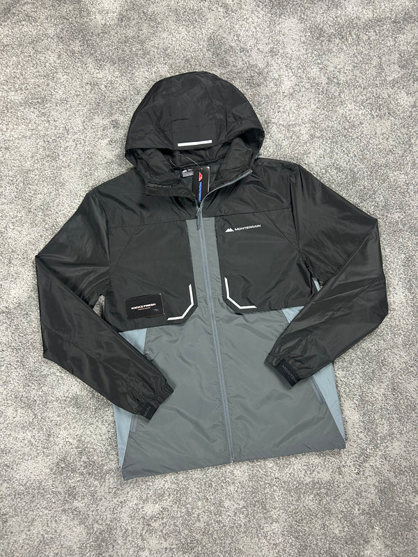 Monterrain Chase 2.0 Black Windrunner Jacket