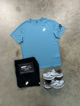 Asics Core Icon Saba Blue Mens Set