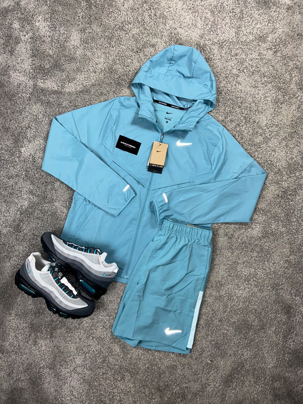 Nike Windrunner Teal Blue Mens Set