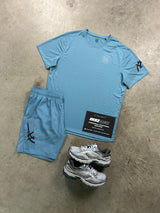 Asics Icon Saba Blue Mens Set