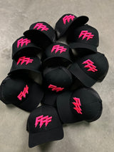 Fresh Core Neon Pink Trucker Cap