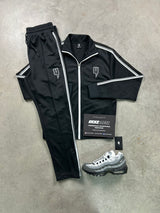 Yelir World Black White Stripe Tracksuit