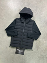 Yelir World Quilted Panel Black Jacket