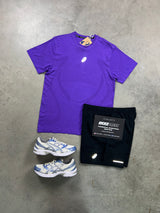 Asics Seamless Edo Purple Mens Set