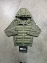 Yelir World Panel Khaki Green Jacket