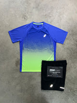 Asics Road Fade Cobalt Green Mens Set