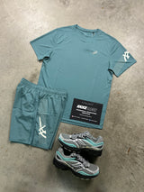 Asics Icon Mineral Blue Mens Set