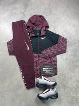 Nike Divison Reflective Burgundy  Beetroot Tracksuit