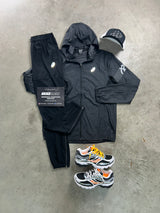 Asics Icon Black Reflect Windrunner Tracksuit
