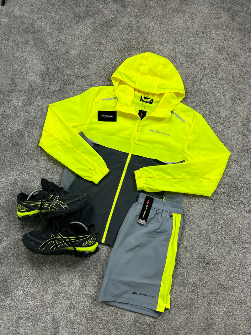 Monterrain Chase Neon Volt Windrunner MENS SET