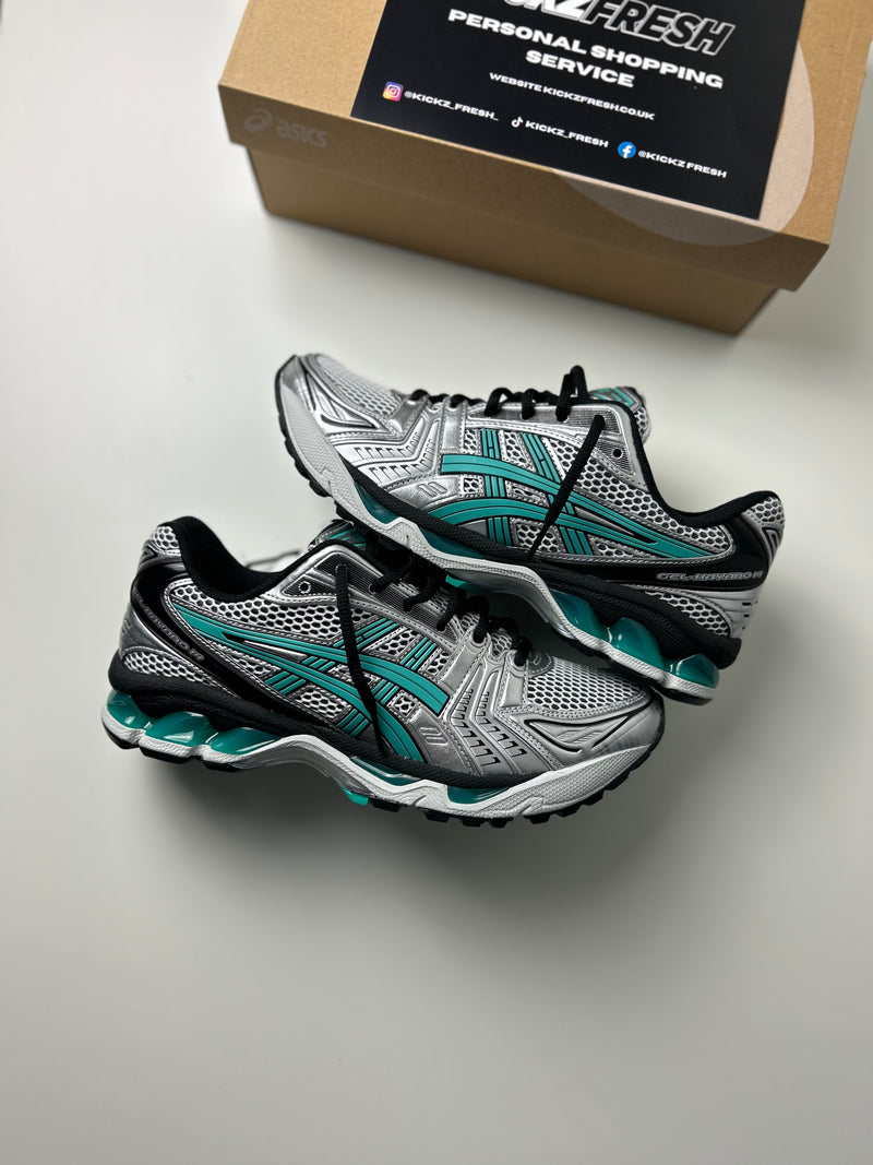 Asics Gel Kayano 14 Silver Turquoise