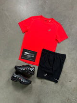 Asics Core Crimson Red Mens Set