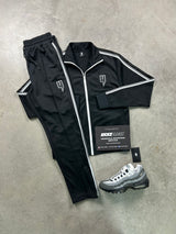 Yelir World Black White Stripe Tracksuit