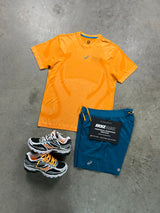 Asics Seamless Orange Azure Blue Mens Set
