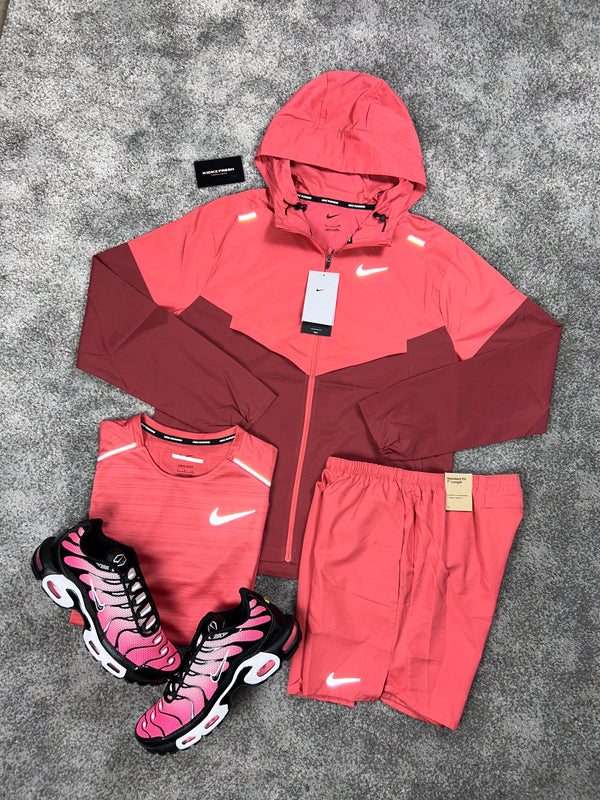 Nike Windrunner Adobe Red 3 Piece Mens Set