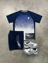 Asics Fade Navy Icon Mens Set