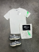 Asics Icon Cream Vital Green Mens Set