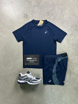 Asics Sports Run Midnight Navy Mens Set
