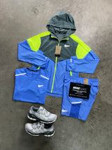 Nike 3 Piece University Blue Neon Cool Grey Mens Set