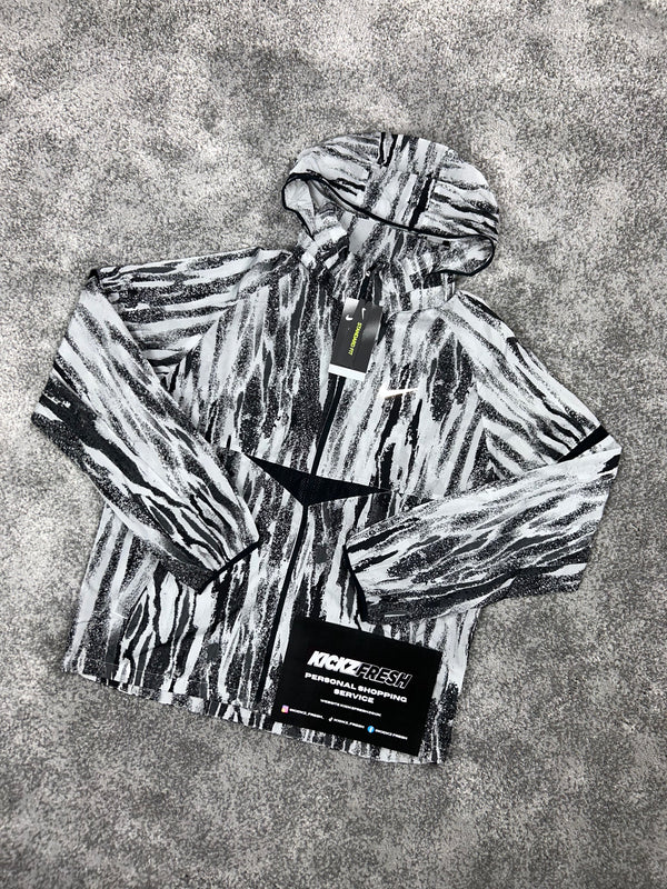 Nike Windrunner Jacket Zebra “Black White”