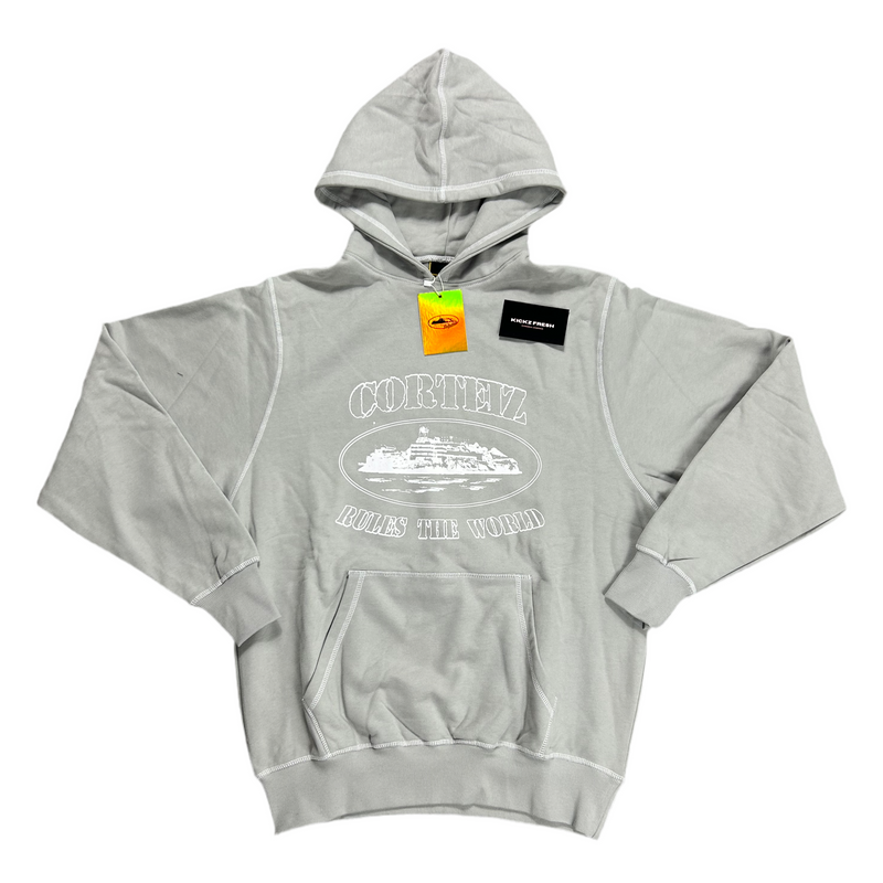 Corteiz Stone Grey Hoodie